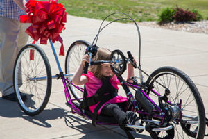 Top 10 benefits gained while riding an adaptive bicycle.