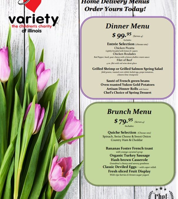 Mother’s Day Brunch or Dinner from Chef by Request